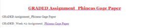GRADED Assignment_Phineas Gage Paper